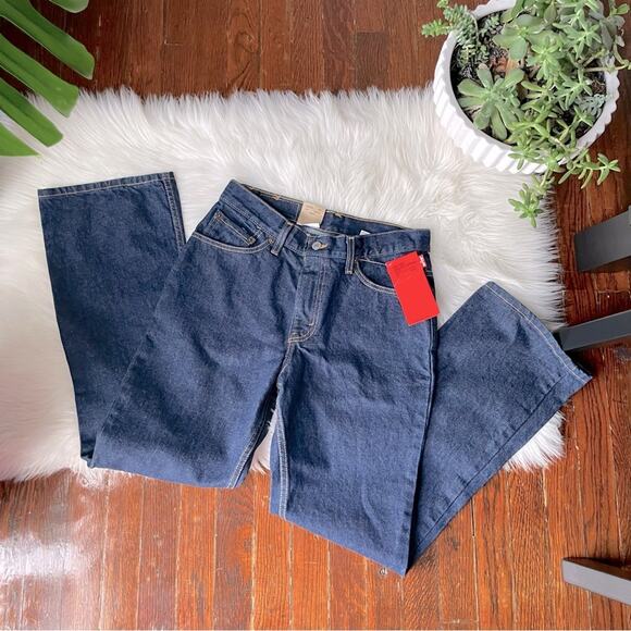 Vintage Levi’s Dark Wash Boot Cut Slim Fit 1999 NWT